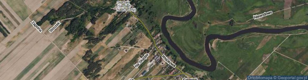 Zdjęcie satelitarne Widokowa ul.